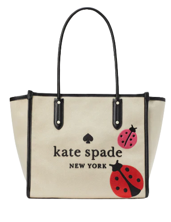 kate spade new york canvas tote bag