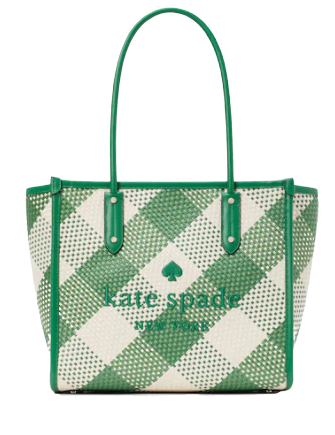 Kate spade green and white purse Clearance