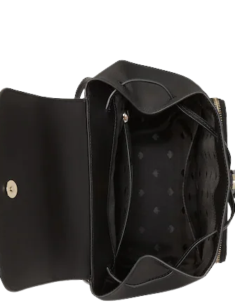 Kate Spade Kristi Medium Flap Backpack (Black)