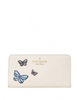 Kate Spade New York Large Slim Bifold Butterfly Wallet