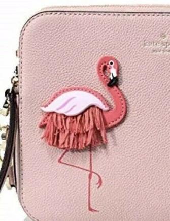 Kate Spade New York By The Pool Flamingo Camera Crossbody Brixton Baker