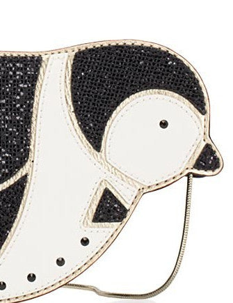 Kate Spade New York Black Clifton Lane Penguin Crossbody