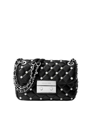 Michael Michael Kors Pearls Sloan Small Chain Shoulder Bag
