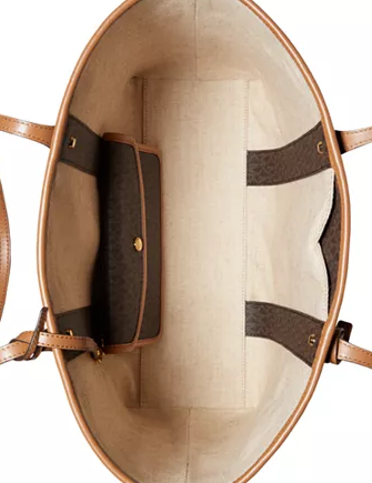 Michael Michael Kors Leather Eva Tote