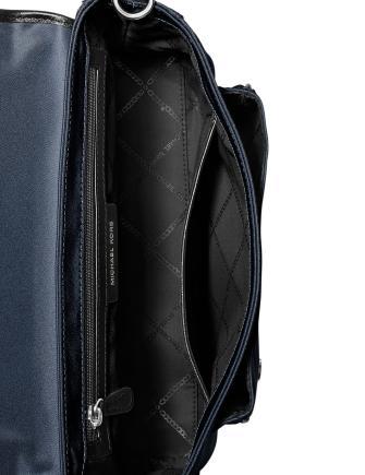 Michael michael kors leila flap messenger nylon crossbody store