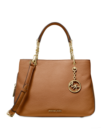 Michael kors lillie pebble leather satchel outlet