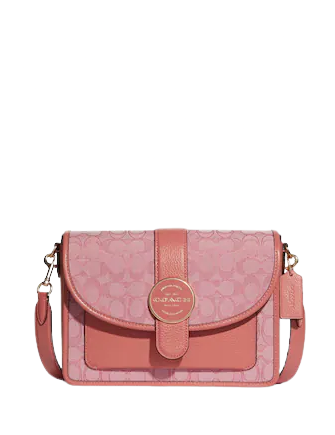 Coach Lonnie Crossbody In Signature Jacquard