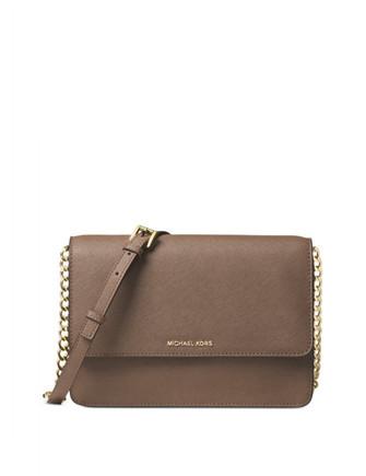 Michael Kors Daniela Large Crossbody in Dark Dune