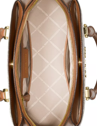 Michael Michael Kors Maxine Signature Logo Dome Satchel