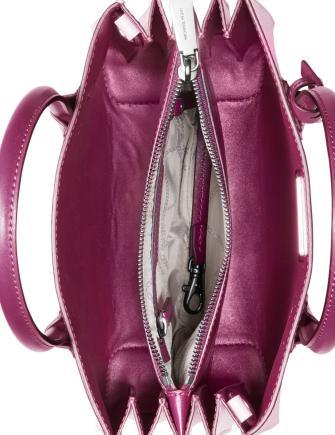 Michael michael kors mercer small leather hotsell accordion tote