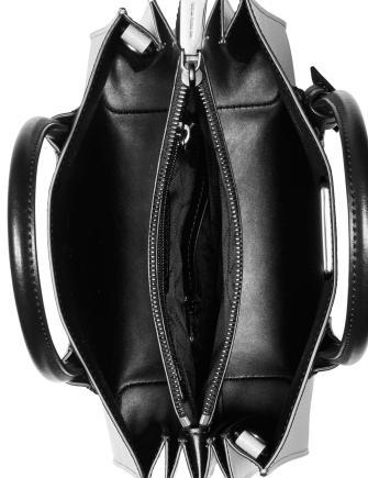 Mercer small leather accordion tote sales