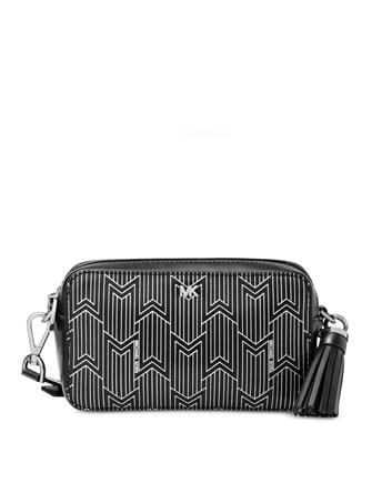 Michael kors metallic deco shop small camera bag