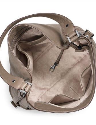 MICHAEL Michael Kors Bedford Leather Cross-Body Bag in Brown