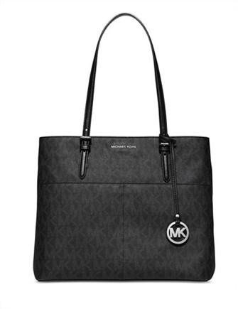 Michael kors black cheap signature tote