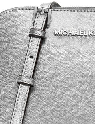 Michael kors cheap crossbody zilver