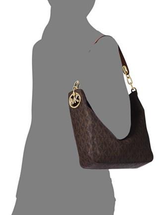 Tillid Symposium Som regel Michael Michael Kors Fulton Medium Slouchy Shoulder Bag | Brixton Baker