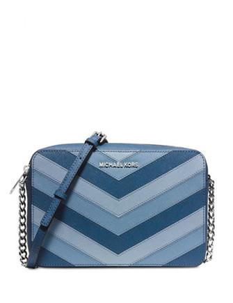 Michael Michael Kors Jet Set Chevron Large East West Crossbody Brixton Baker