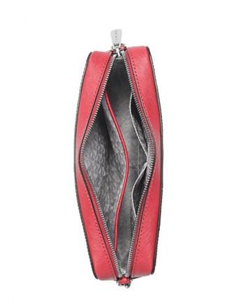 Michael Kors Women's Jet Set Large Top-zip Saffiano Leather Tote Shoulder  Bag In Coral