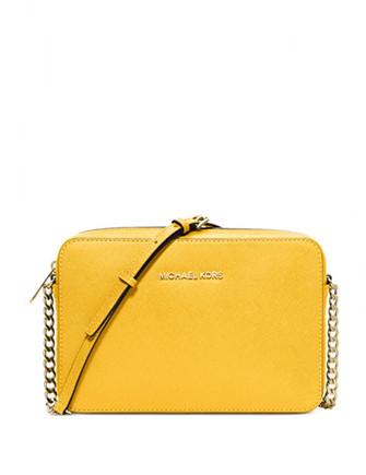 Yellow mk purse top