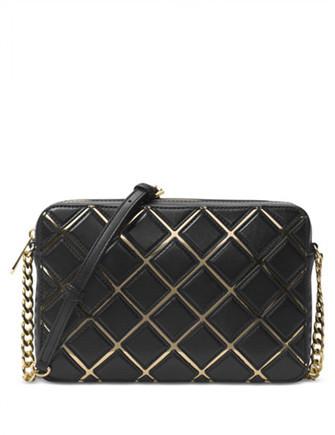 Michael Michael Kors Jet Set Travel Crossbody Clutch Black