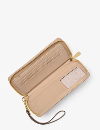 Michael michael kors clearance leather continental wristlet