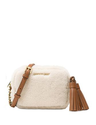 Michael kors shearling purse Clearance