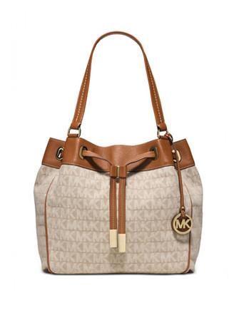 michael kors tote marshalls camden large drawstring leather shoulder bag  luggage - Marwood VeneerMarwood Veneer