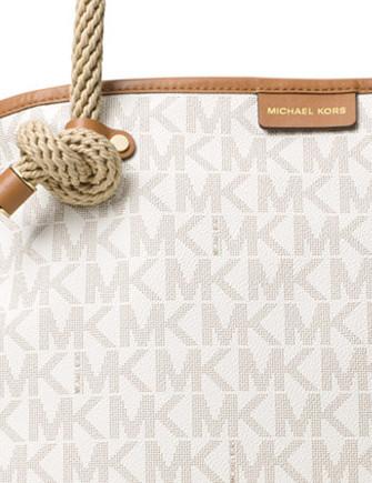 Michael kors maritime large beach tote Clearance