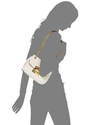 Michael Michael Kors Sloan Shearling Small Chain Shoulder Bag