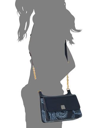 Michael Michael Kors Studio Paisley Natalie Medium Chain Messenger