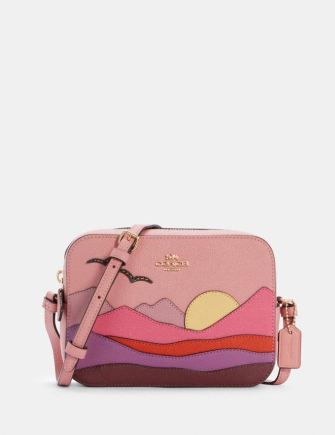 Coach Mini Camera Bag with Mountain Postcard