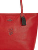 Coach Minnie Motif City Tote in Pebble Leather