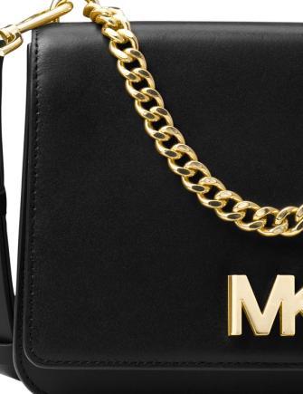 Michael Kors Mott Chain Swag Shoulder Bag Burnt Red – Glitz Design