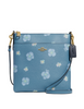 Coach Pansy Print Mini Kitt Crossbody