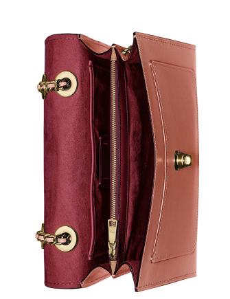 Coach parker small shoulder bag in refined leather deals