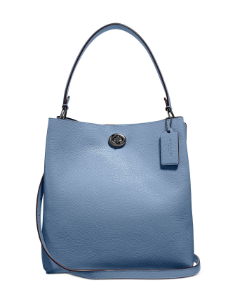 Coach charlie sale bucket bag blue