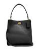 Coach Polished Pebble Leather Charlie Bucket Crossbody