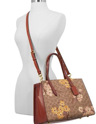 Coach Prairie Coated Canvas Signature Charlie Carryall Brixton Baker