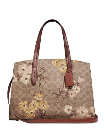 Coach Prairie Coated Canvas Signature Charlie Carryall