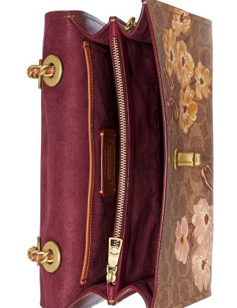 coach coated canvas signature parker backpack Coach Prairie Coated Canvas Signature Parker Shoulder Bag