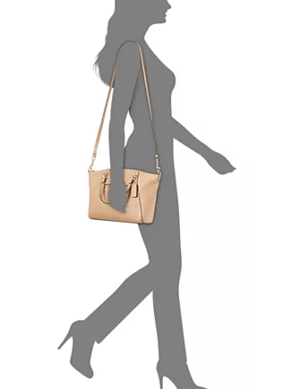Coach Prairie Satchel in Pebble Leather Brixton Baker