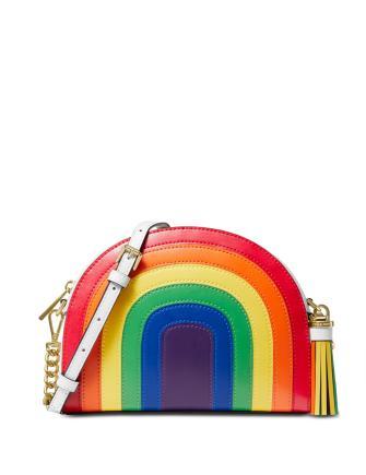 Michael Michael Kors Rainbow Half Moon Crossbody