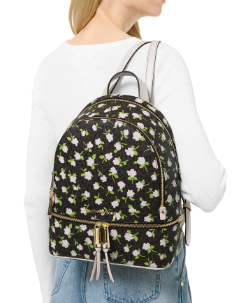 Michael Michael Kors Rhea Signature Zip Backpack