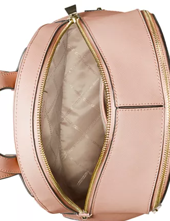 Michael michael kors rhea zip small leather backpack top