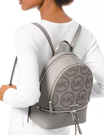 Rhea zip small leather backpack cheap