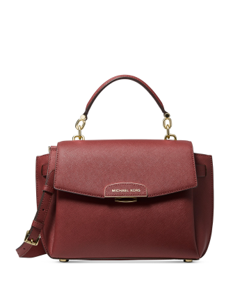 Rochelle large logo and leather satchel discount
