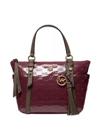 Michael Michael Kors Signature Sullivan Small Convertible Top Zip Michael Michael Kors Signature Sullivan Small Convertible Top Zip