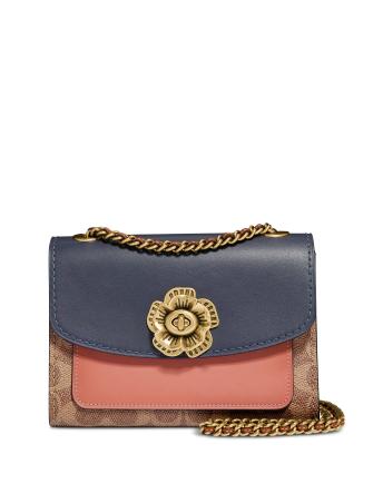 Coach parker 18 signature crossbody discount