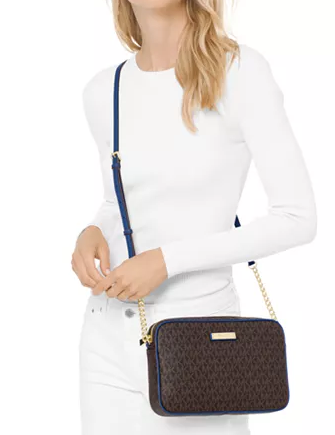 Michael Kors Women's Jet Set Item Lg Crossbody