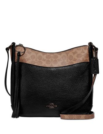 Coach Chaise Leather Crossbody - Black